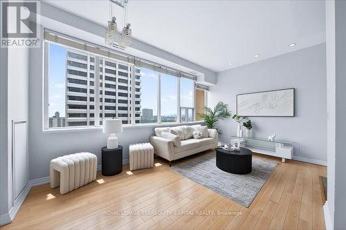 1501 - 797 Don Mills Road, Toronto, ON - Indoor Photo Showing Living Room