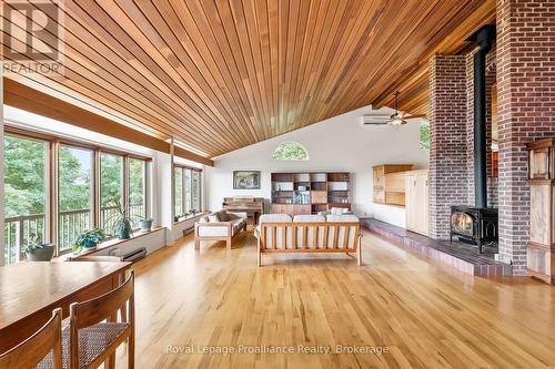 144 Elizabeth Street, Brighton, ON - Indoor With Fireplace