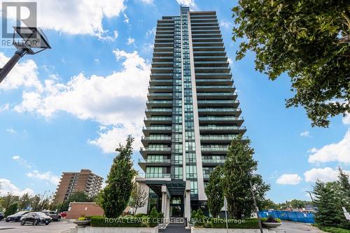 1806 - 100 John Street, Brampton, ON - Outdoor With Balcony With Facade