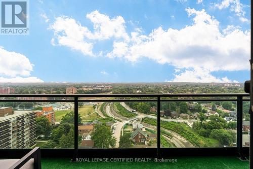 1806 - 100 John Street, Brampton, ON - Outdoor With Balcony With View