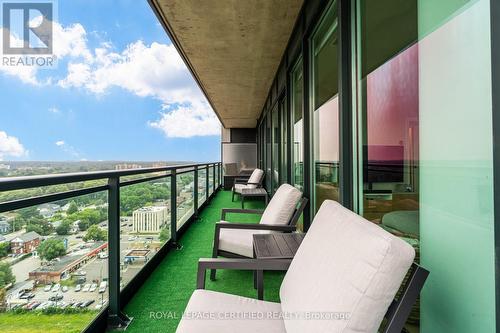1806 - 100 John Street, Brampton, ON - Outdoor With Balcony With View With Exterior