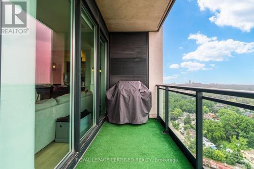 1806 - 100 John Street, Brampton, ON - Outdoor With Balcony With Exterior