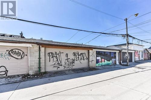 Wide laneway to access your double car garage - 493 Ossington Avenue, Toronto, ON - Outdoor