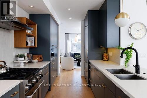 96 Summerhill Avenue, Toronto, ON - Indoor Photo Showing Kitchen With Double Sink