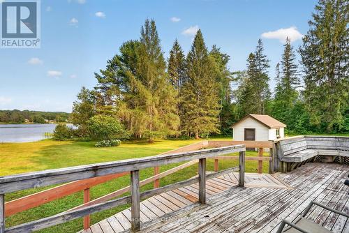 Large level lot - 1857 Highway 518 E Highway, Kearney, ON - Outdoor With Deck Patio Veranda