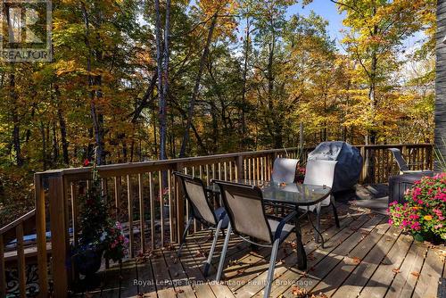 Deck off of dining room - 17 Hagerman Court, Seguin, ON - Outdoor With Deck Patio Veranda