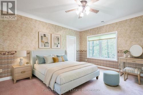 Virtually Staged - 105 Copeland Creek Drive, Tiny, ON - Indoor Photo Showing Bedroom