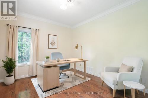 Virtually Staged - 105 Copeland Creek Drive, Tiny, ON - Indoor Photo Showing Office