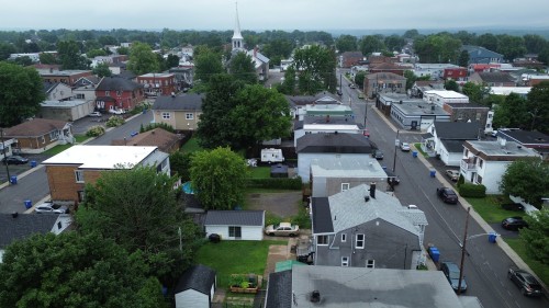 Aerial View - 375  - 377 110E Rue, Shawinigan, QC - Outdoor With View