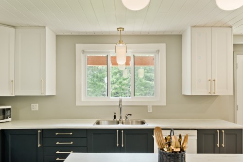 Cuisine - 415 Ch. Aylmer, Stratford, QC - Indoor Photo Showing Kitchen With Double Sink