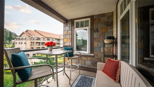#203-1375 Bear Mountain Pkwy, Langford, BC - Outdoor With Deck Patio Veranda With Exterior