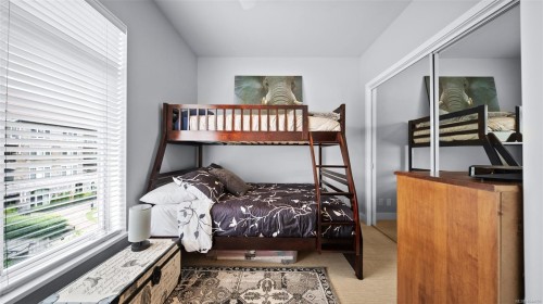 #203-1375 Bear Mountain Pkwy, Langford, BC - Indoor Photo Showing Bedroom