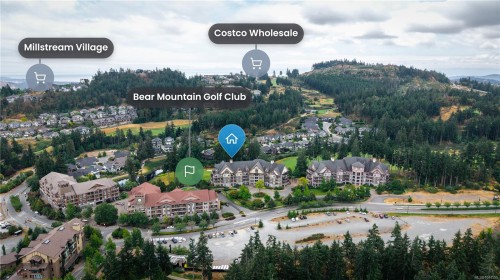 #203-1375 Bear Mountain Pkwy, Langford, BC - Outdoor With View