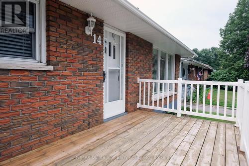 14 Gould Street, Quinte West (Trenton Ward), ON - Outdoor With Deck Patio Veranda With Exterior