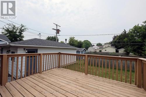 Walkout from 2nd bedroom to rear deck/yard - 14 Gould Street, Quinte West (Trenton Ward), ON - Outdoor With Deck Patio Veranda With Exterior