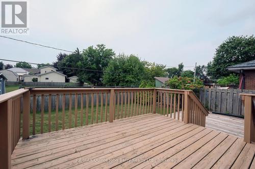 Walkout from 2nd bedroom to rear deck/yard - 14 Gould Street, Quinte West (Trenton Ward), ON - Outdoor With Deck Patio Veranda With Exterior