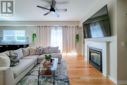3 Trailside Drive, Haldimand, ON - Indoor Photo Showing Living Room With Fireplace