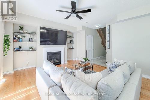 3 Trailside Drive, Haldimand, ON - Indoor Photo Showing Living Room With Fireplace