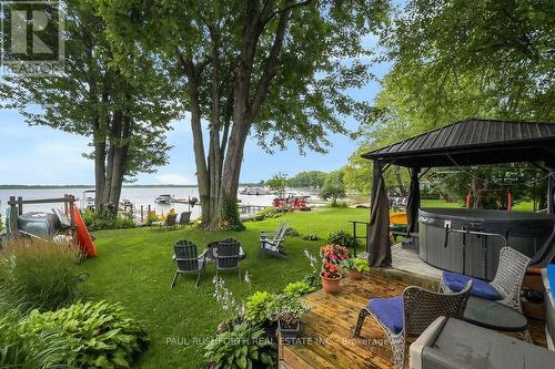 Backyard - 172 Richards Lane, Beckwith, ON - Outdoor With Body Of Water With Deck Patio Veranda