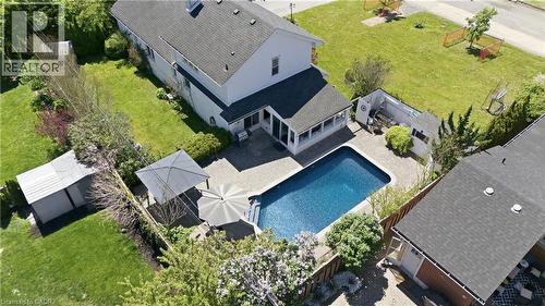 937 Park Avenue W, Burlington, ON - Outdoor With In Ground Pool With Deck Patio Veranda With View