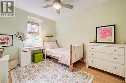 Hardwood flooring with a decorative area rug - 
