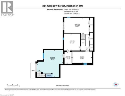 Floor plan - 314 Glasgow Street, Kitchener, ON - Other