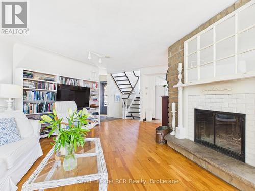 5 Spark Lane, Kincardine, ON - Indoor Photo Showing Living Room With Fireplace