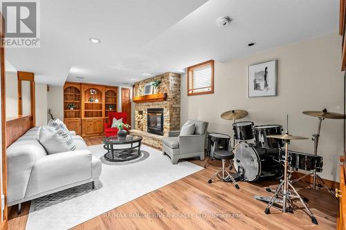36 Nimrod Crescent, Brampton, ON - Indoor With Fireplace