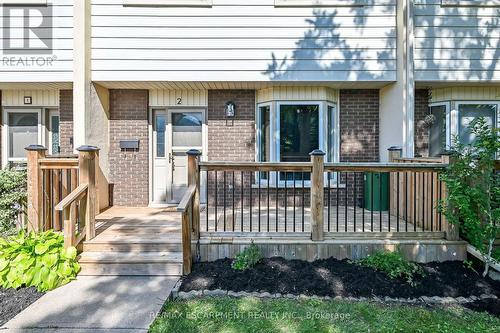 2 - 199 York Road, Hamilton, ON - Outdoor With Deck Patio Veranda With Facade
