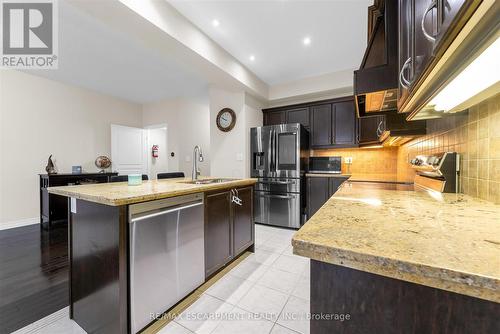 13 - 370 Stonehenge Drive, Hamilton, ON - Indoor Photo Showing Kitchen With Double Sink