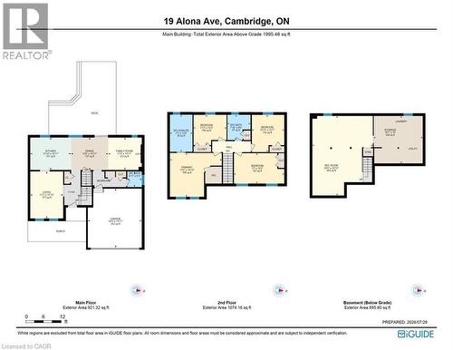 Floor plan - 19 Alona Avenue, Cambridge, ON - Other