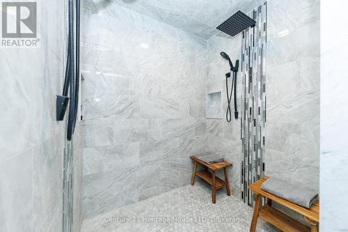 Primary Ensuite Double Shower - 856 Lorraine Road, Port Colborne (Sherkston), ON - Indoor Photo Showing Bathroom