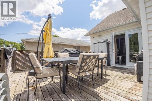 1840 Balfour Boulevard, Windsor, ON - Outdoor With Deck Patio Veranda With Exterior
