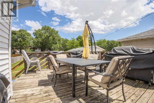 1840 Balfour Boulevard, Windsor, ON - Outdoor With Deck Patio Veranda