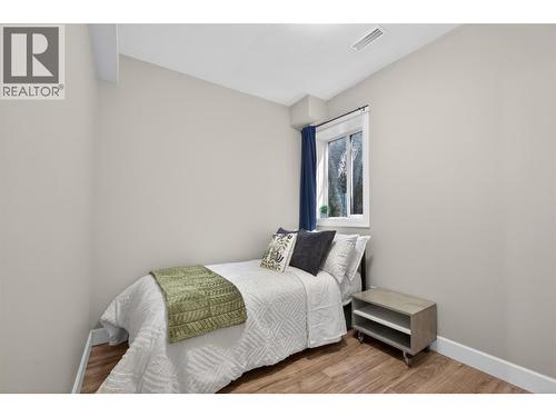 main basement bedroom - 4588 Raymer Road, Kelowna, BC - Indoor Photo Showing Bedroom