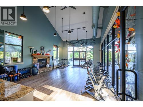 333 Longspoon Drive Unit# 19, Vernon, BC - Indoor With Fireplace