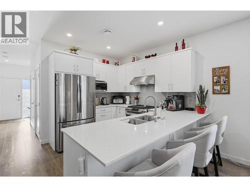 2683 Ord Road Unit# 163, Kamloops, BC - Indoor Photo Showing Kitchen With Stainless Steel Kitchen With Double Sink