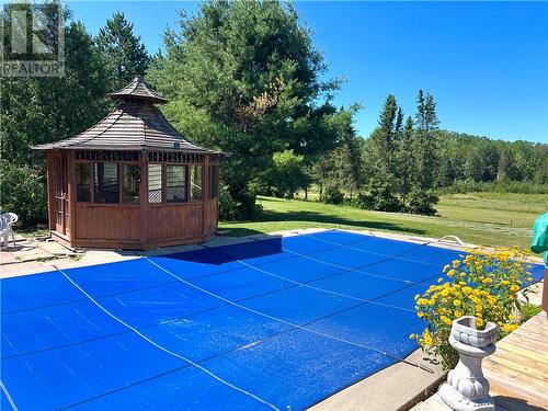 1469 Munro Road, Markstay-Warren, ON - Outdoor With In Ground Pool With Backyard