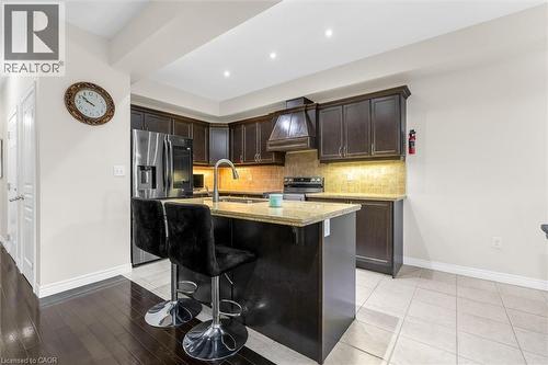 370 Stonehenge Drive Unit# 13, Ancaster, ON - Indoor Photo Showing Kitchen With Upgraded Kitchen