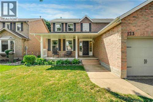 123 Benn Drive, Cambridge, ON - Outdoor With Deck Patio Veranda