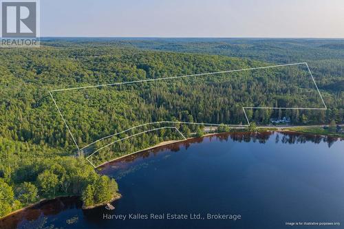 Approximate lot outlines - 4154 & 4191 Ravenscliffe Road, Huntsville (Stisted), ON 