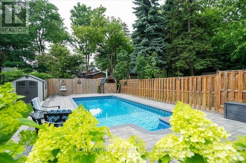188 Queens Avenue, Toronto, ON - Outdoor With In Ground Pool