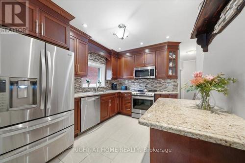 188 Queens Avenue, Toronto, ON - Indoor Photo Showing Kitchen With Stainless Steel Kitchen With Upgraded Kitchen