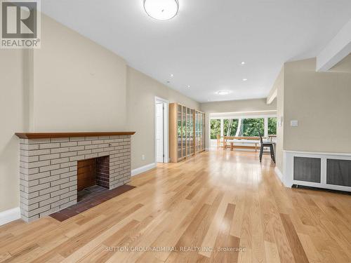 246 Ellis Avenue, Toronto, ON - Indoor Photo Showing Other Room With Fireplace