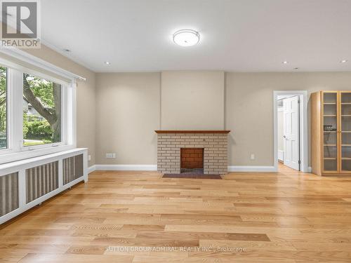 246 Ellis Avenue, Toronto, ON - Indoor Photo Showing Other Room With Fireplace