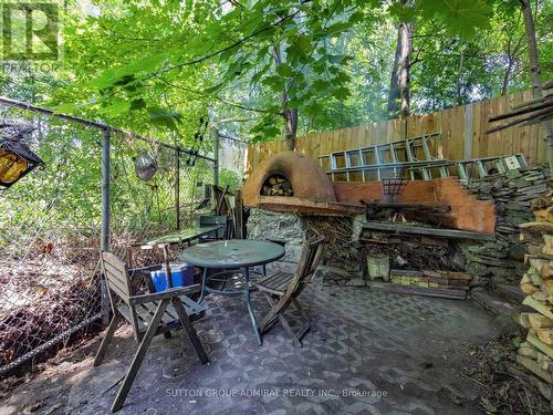Custom wood oven - 246 Ellis Avenue, Toronto, ON - Outdoor With Deck Patio Veranda