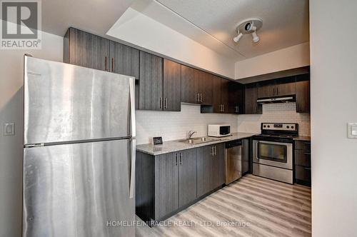 209F - 275 Larch Street, Waterloo, ON - Indoor Photo Showing Kitchen With Stainless Steel Kitchen