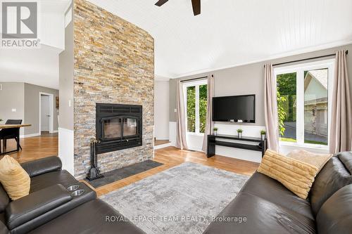 1830 Rollin Road, Clarence-Rockland, ON - Indoor Photo Showing Living Room With Fireplace