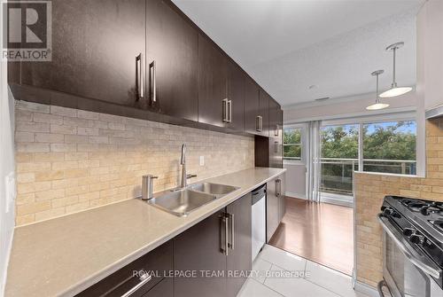 201 - 12 Corkstown Road, Ottawa, ON - Indoor Photo Showing Kitchen With Double Sink With Upgraded Kitchen
