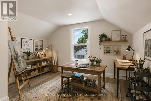 Virtually Staged - Loft Art Studio - 95 Chetwood Street, St. Catharines (Western Hill), ON - Indoor